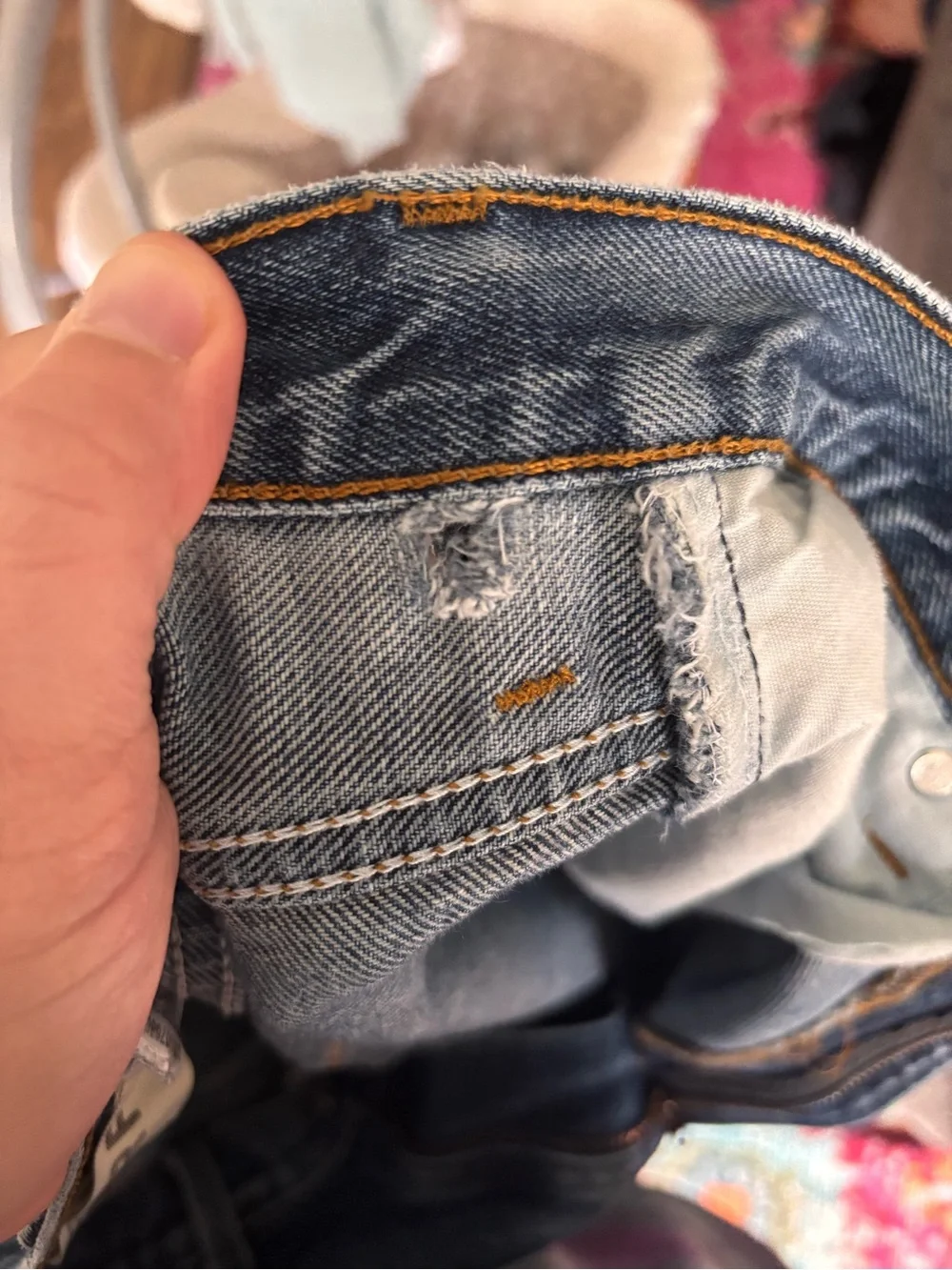 Men's Levi’s 505 Jeans in Dark Blue